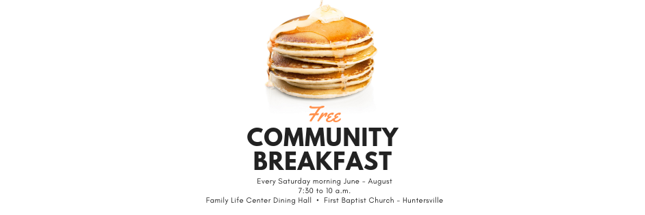 Community Breakfast Models Christ-Centered Hope and Healing to the Community this Summer