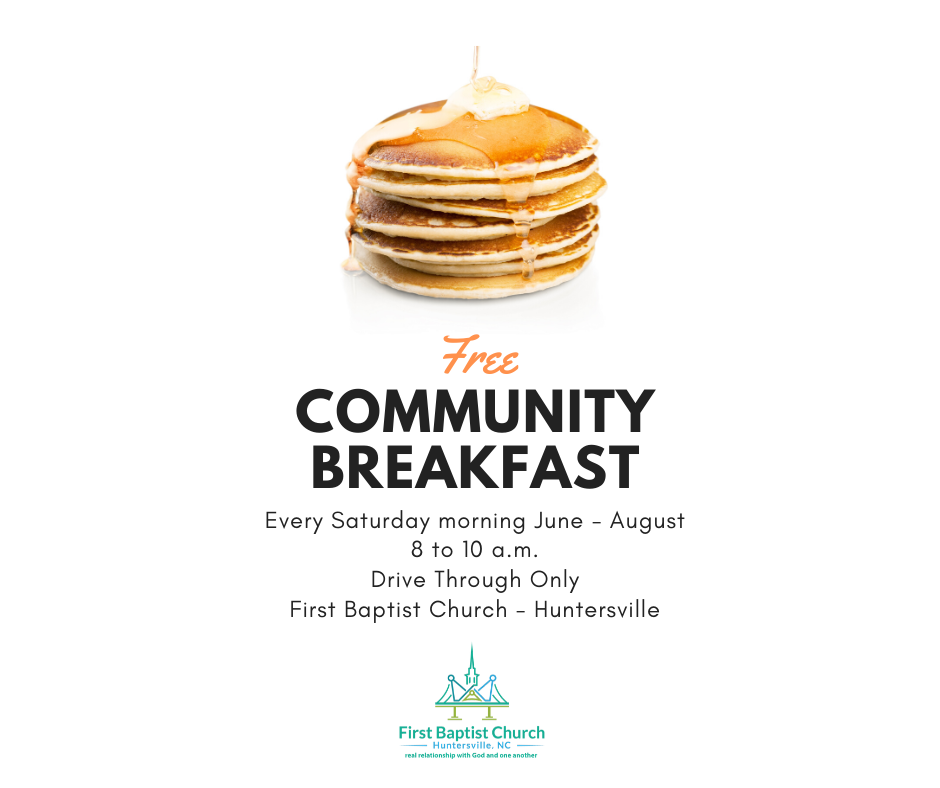 Facebook Post Free Community Breakfast